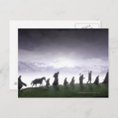 Het Fellowship van de Ring Briefkaart (Voorkant / Achterkant)
