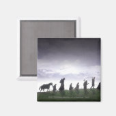 Het Fellowship van de Ring Magneet (Voorkant / Achterkant)