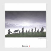 Het Fellowship van de Ring Sticker (Vel)