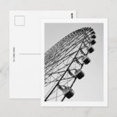 Het Ferris Wheel-Briefkaart Briefkaart (Voorkant / Achterkant)