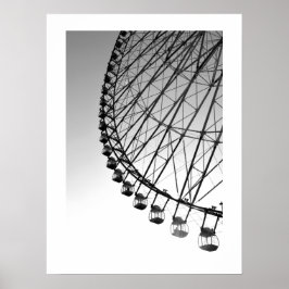 Het Ferris Wheel: Tokio, Japan Poster