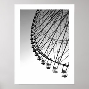 Het Ferris Wheel: Tokio, Japan Poster