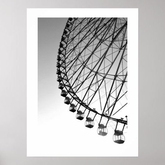 Het Ferris Wheel: Tokio, Japan Poster (Voorkant)