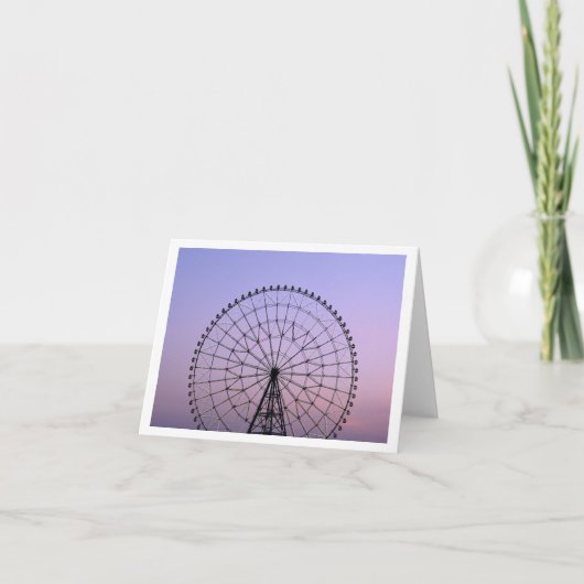 Het Ferris Wheel: Tokio Kaart (Voorkant)