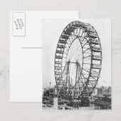 Het ferris-wiel in de Columbia van de wereld Briefkaart (Voorkant / Achterkant)