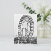 Het ferris-wiel in de Columbia van de wereld Briefkaart (Staand voorkant)