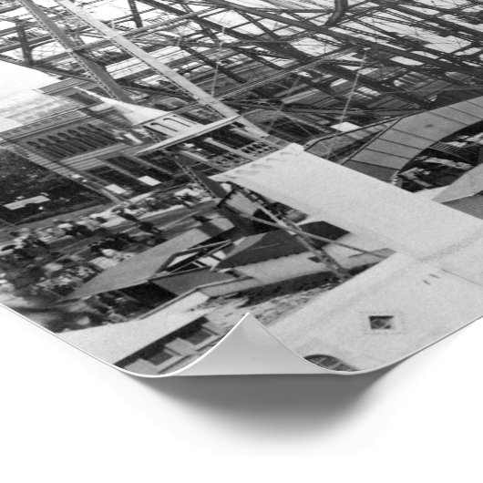 Het ferris-wiel in de Columbia van de wereld Poster (Hoek)