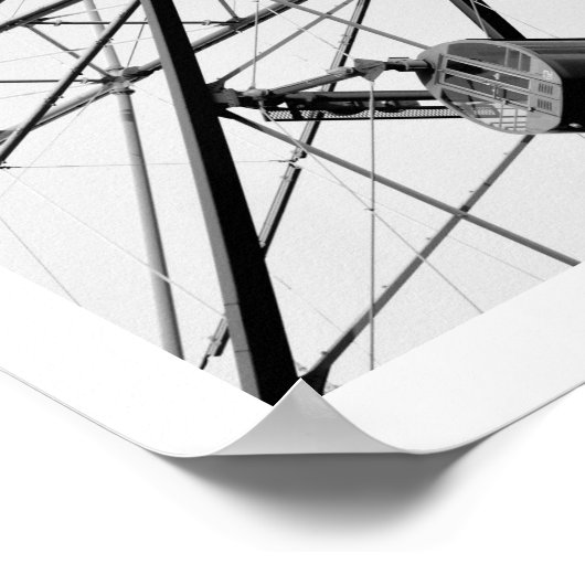 Het Ferris-wiel Poster (Hoek)