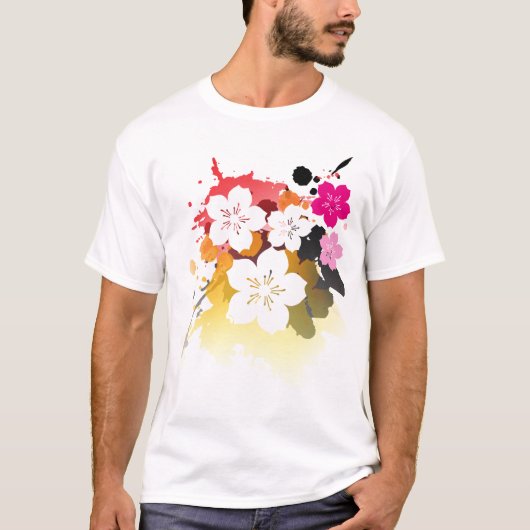 Het Festival van de Bloesem van de kers T-shirt (Voorkant)