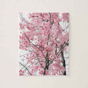 Het Festival van Hanami van de lente, de Bloesems Legpuzzel