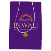 Het festival van Lights Diwali Hindu Medium Cadeauzakje (Achterkant)