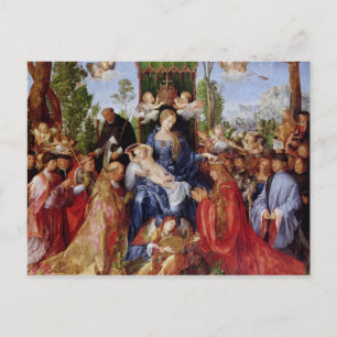 Het festival van Rosary, 1506 Briefkaart
