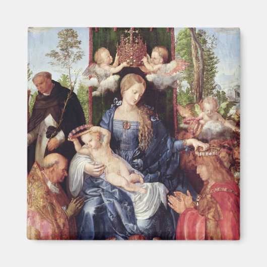 Het festival van Rosary, 1506 Magneet (Voorkant)