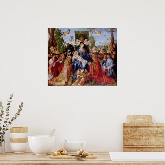 Het festival van Rosary, 1506 Poster (Keuken)