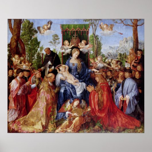 Het festival van Rosary, 1506 Poster (Voorkant)