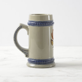 Het Festive Fraulein Reindeer Stein Bierpul