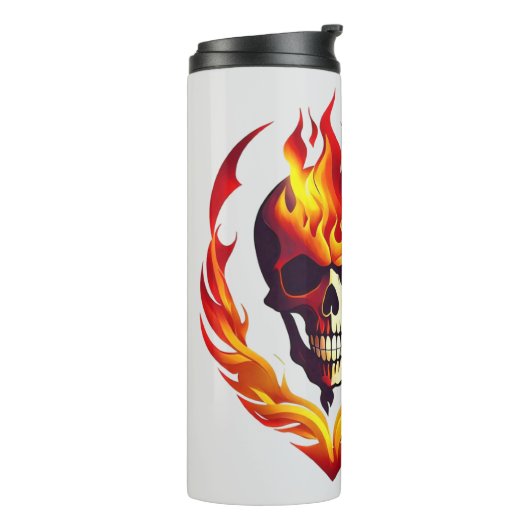 Het Fiery Beats Festival Thermosbeker (Gedraaid links)