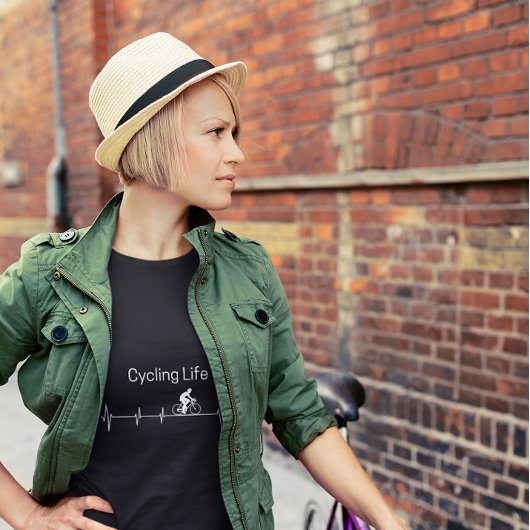 Het fietsleven, Aanpasbare Hartslag T-shirt