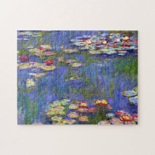 Het Fijne Art. van Claude Monet van de Vijver van Legpuzzel