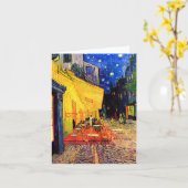 Het Fijne Art. van de koffie Terrace Place du Kaart (Gele Bloem)