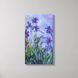 Het Fijne Art. van lila Monet van Irissen Canvas Afdruk