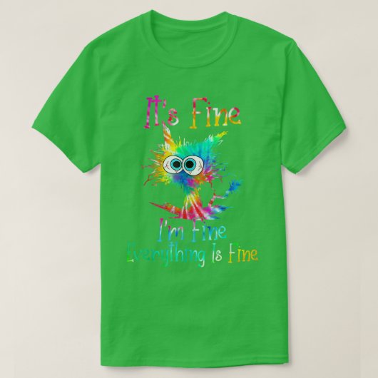 Het fijne is dat alles prima is... mooie Stropdas. T-shirt (Design voorkant)