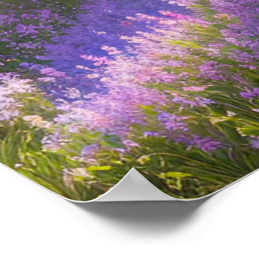 Het fijne karwei van Sakura Trees Poster (Hoek)