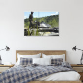 Het Filipijnse marinespect landingsteam Canvas Afdruk (Insitu (Slaapkamer))