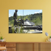 Het Filipijnse marinespect landingsteam Canvas Afdruk (Insitu (Woonkamer))
