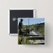 Het Filipijnse marinespect landingsteam Vierkante Button 5,1 Cm (Voorkant /achterkant)