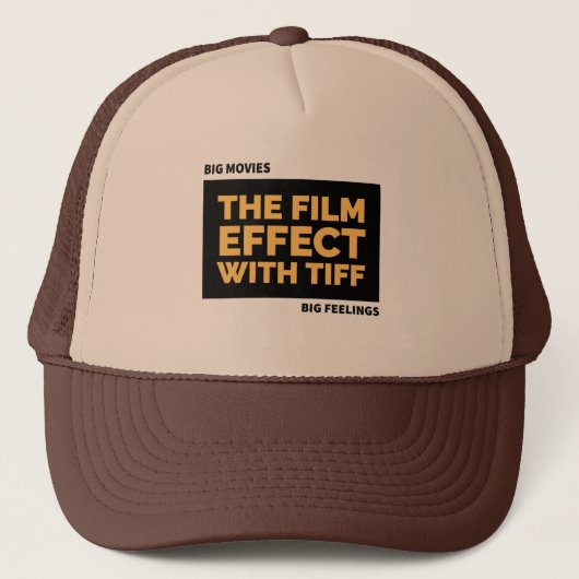 Het filmeffect met Tiff Trucker hoed! Pet (Voorkant)