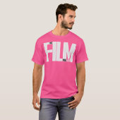 Het filmtijdschrift Reverse Logo T-shirt (Voorkant volledig)