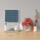 Het filter Bloemenluchtmacht Blauw Manipur Mandala Theedoek