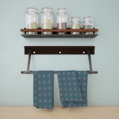 Het filter Bloemenluchtmacht Blauw Manipur Mandala Theedoek