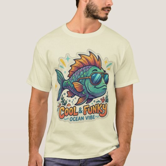 Het Fin-tastische Shadester T-Shirt (Voorkant)