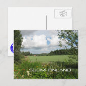 Het Finse platteland Briefkaart (Voorkant / Achterkant)