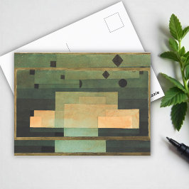 Het Firmament boven de Tempel, Paul Klee Art Briefkaart