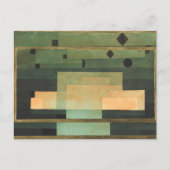 Het Firmament boven de Tempel, Paul Klee Art Briefkaart (Voorkant)