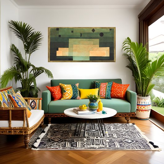 Het Firmament boven de Tempel, Paul Klee Art Poster