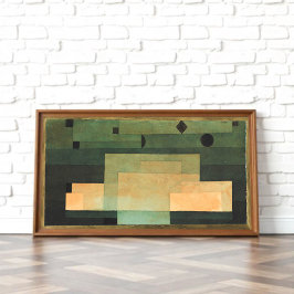 Het Firmament boven de Tempel, Paul Klee Art Poster