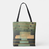 Het Firmament boven de Tempel, Paul Klee Art Tote Bag (Achterkant)
