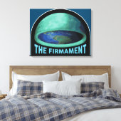 Het Firmament Canvas drukken (Insitu (Slaapkamer))