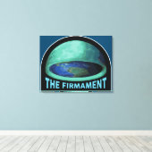 Het Firmament Canvas drukken (Insitu (Houten vloer))