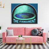 Het Firmament Canvas drukken Afdruk (Insitu (Woonkamer))