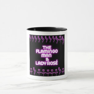Het Flamingo Man en Lady Rosé Mok