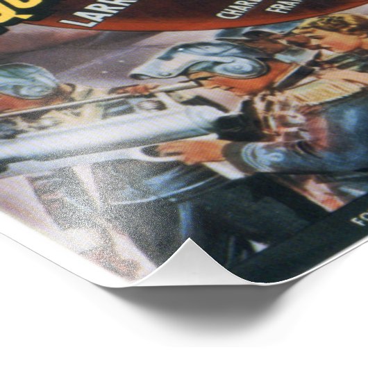 HET  FLASH GORDON MOVIE POSTER (Hoek)