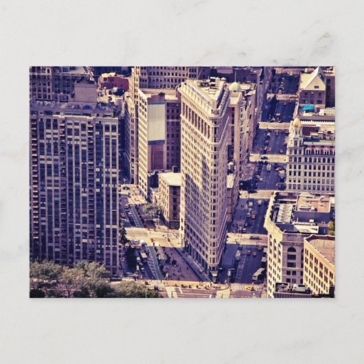 Het Flatiron Building - New York Briefkaart (Voorkant)