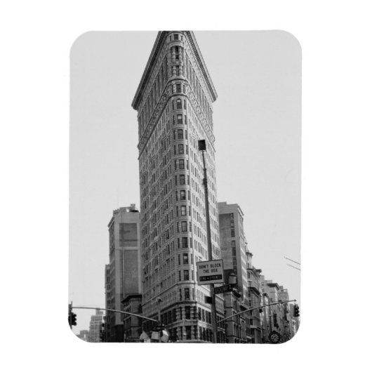 Het Flatiron-gebouw (foto) Magneet (Verticaal)