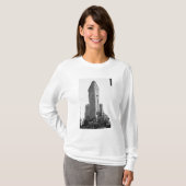 Het Flatiron-gebouw (foto) T-shirt (Voorkant volledig)