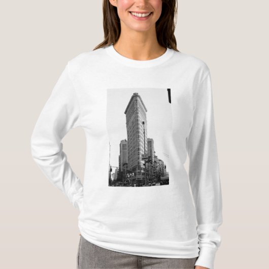 Het Flatiron-gebouw (foto) T-shirt (Voorkant)